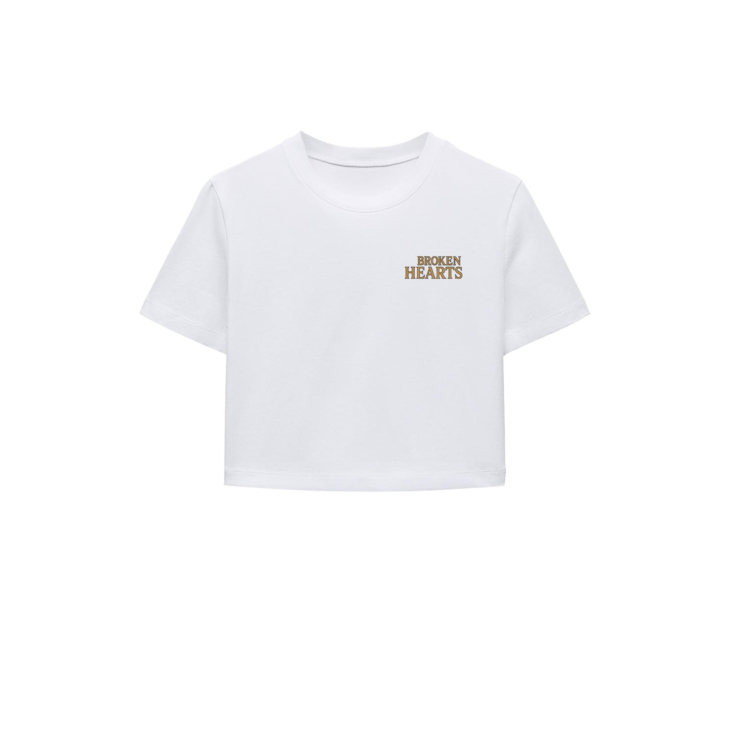 Letter Girls Crop Tişört