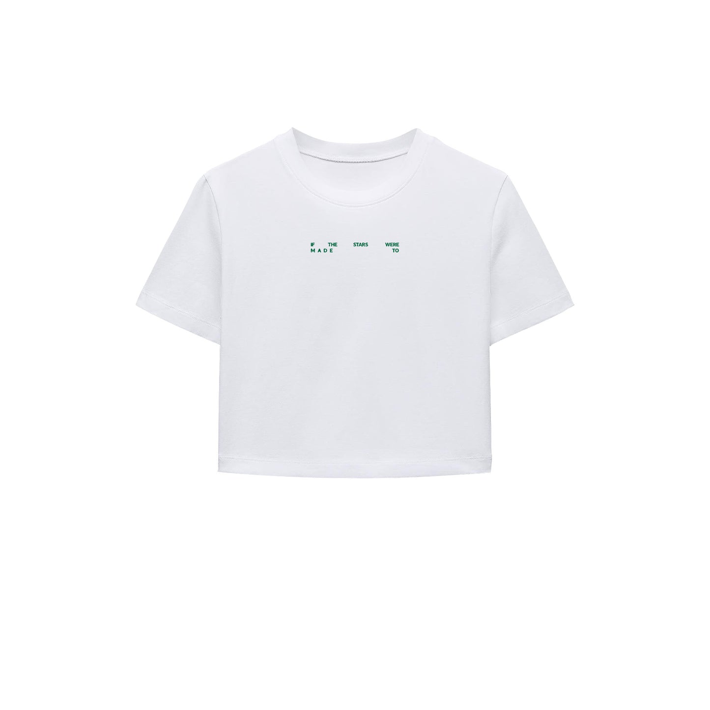 If The Stars Crop Tişört