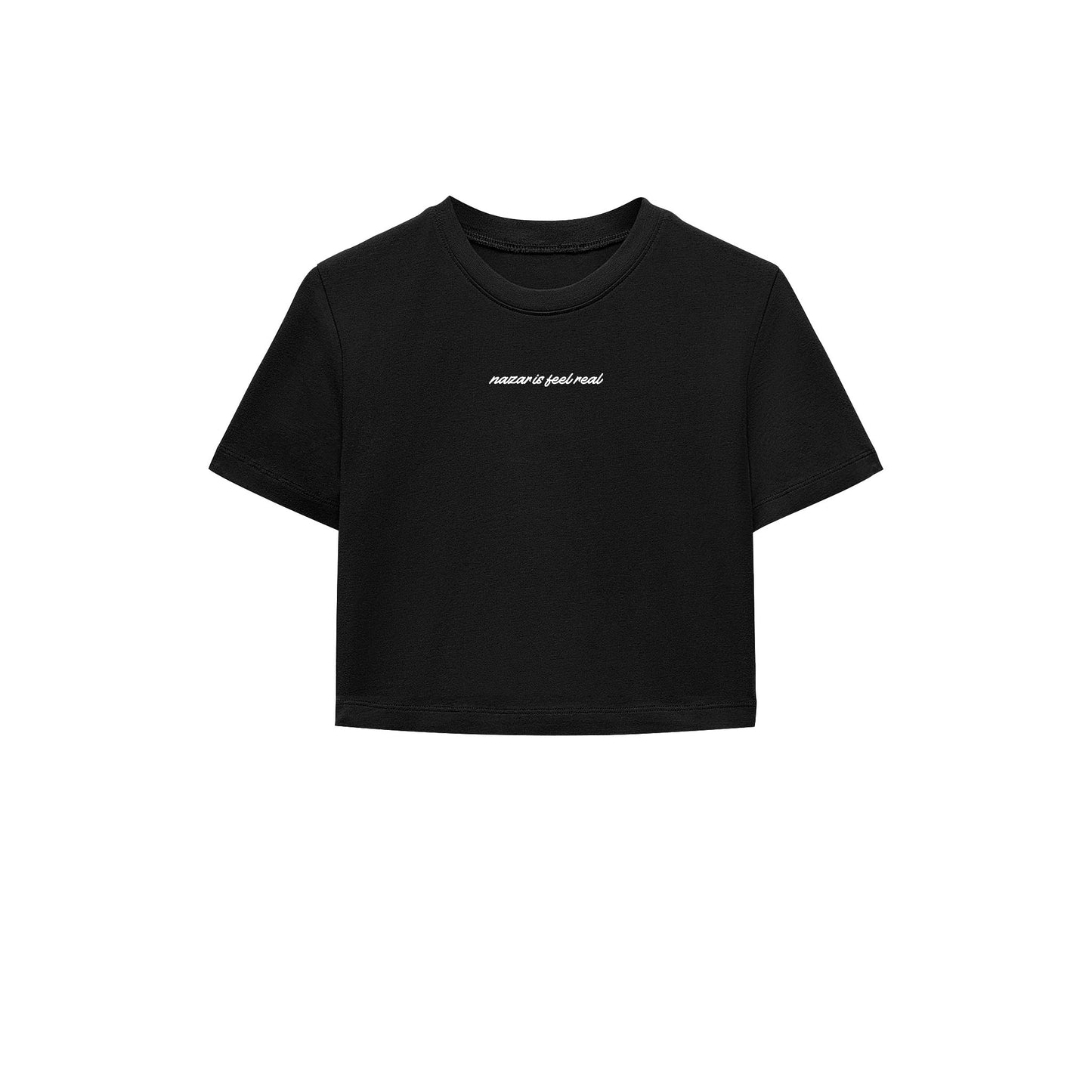 Nazar is Feel Real Crop Tişört