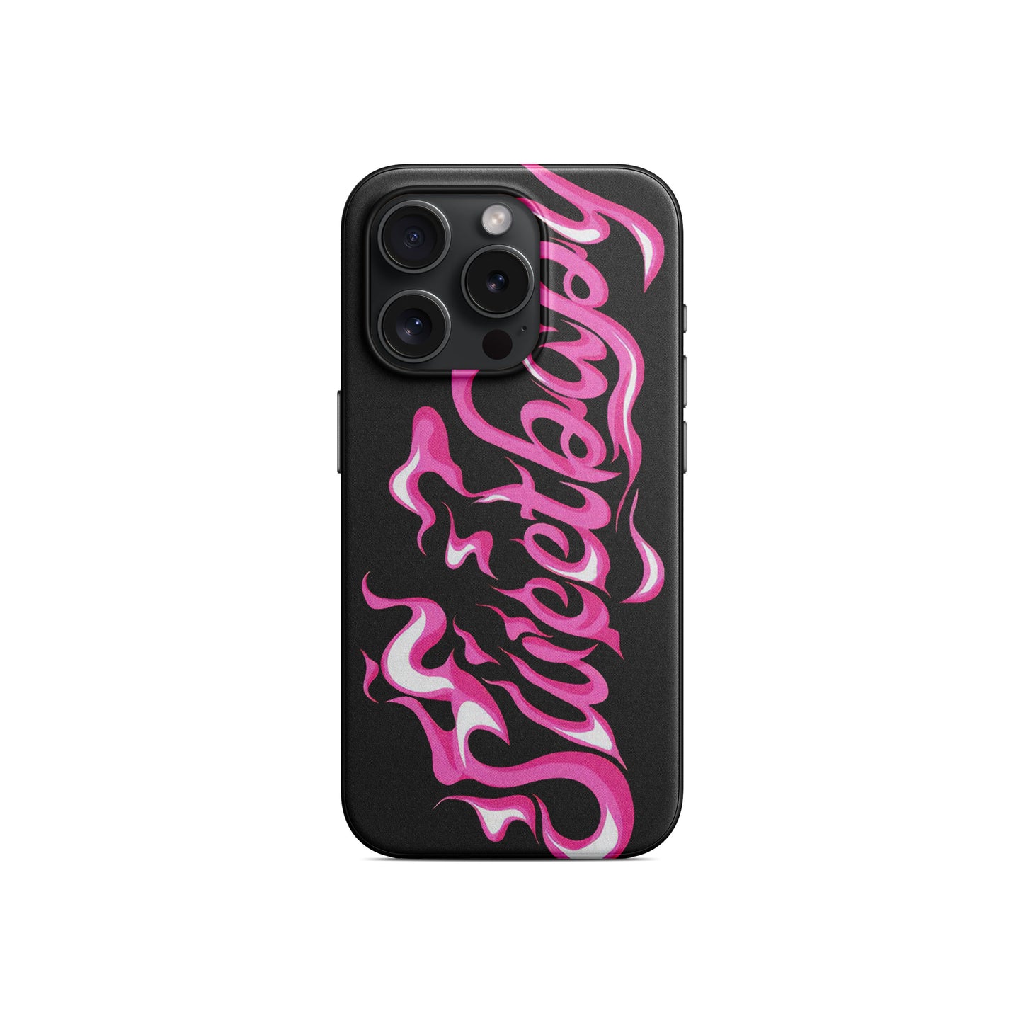 Cry Baby Pink Fire Telefon Kılıfı