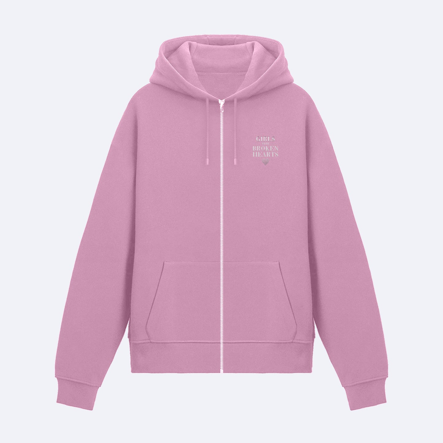 RoseGold Classics Zip Hoodie