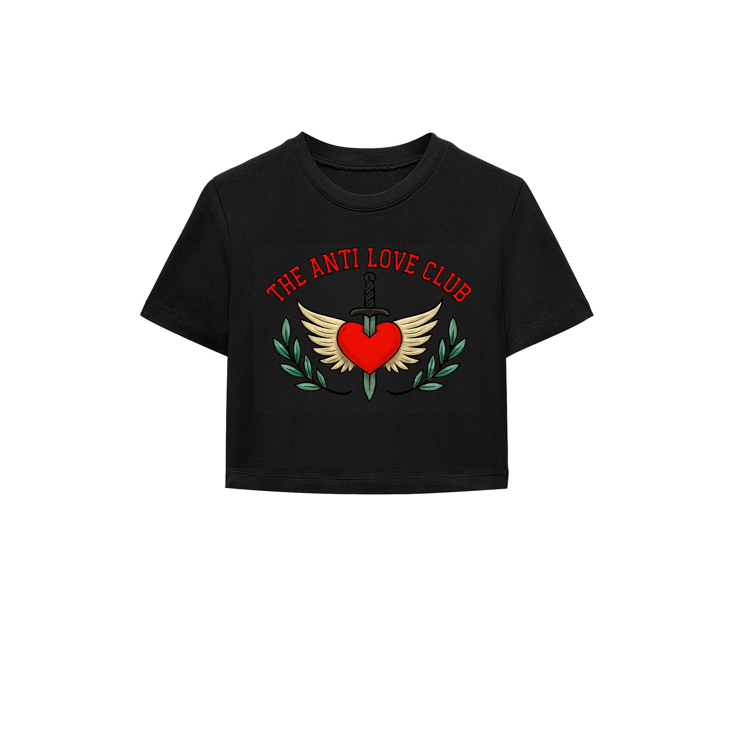 The Anti Love Crop Tişört