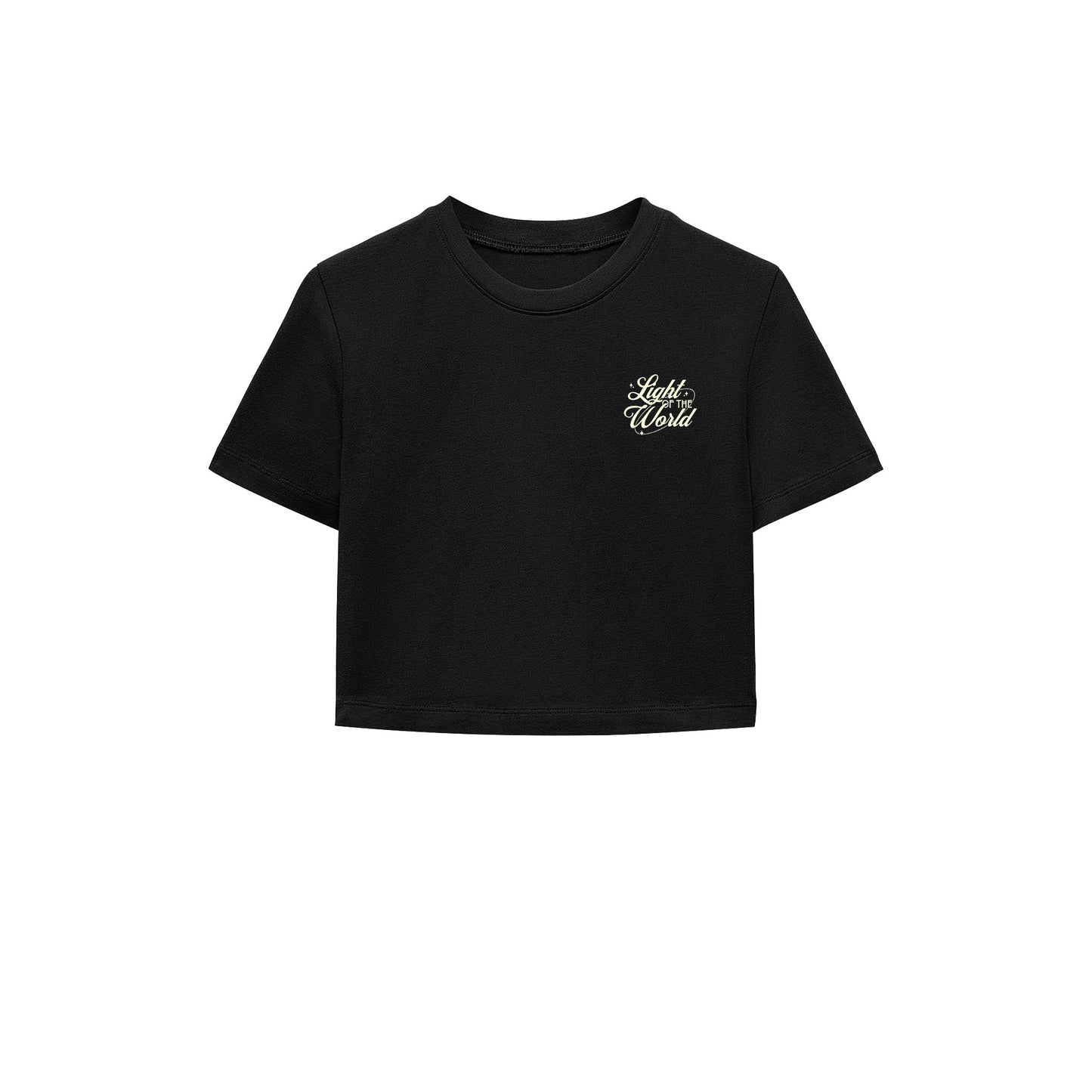 Light Of the World Crop Tişört