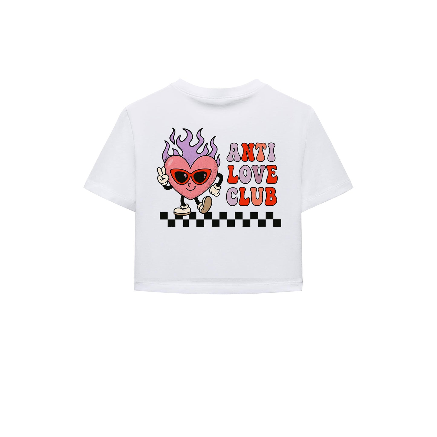Anti Love Club Crop Tişört