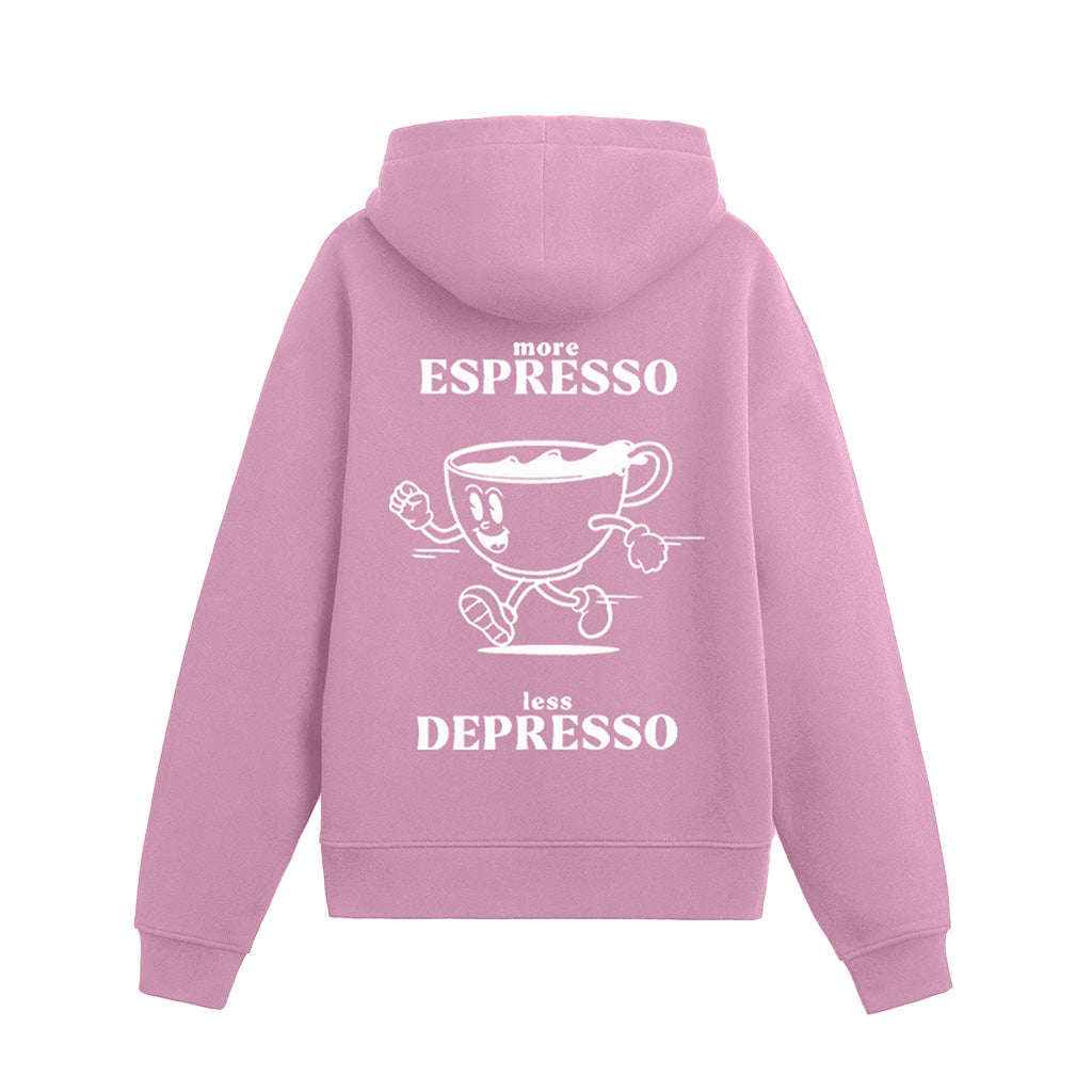 More Espresso Less Depresso Zip Hoodie