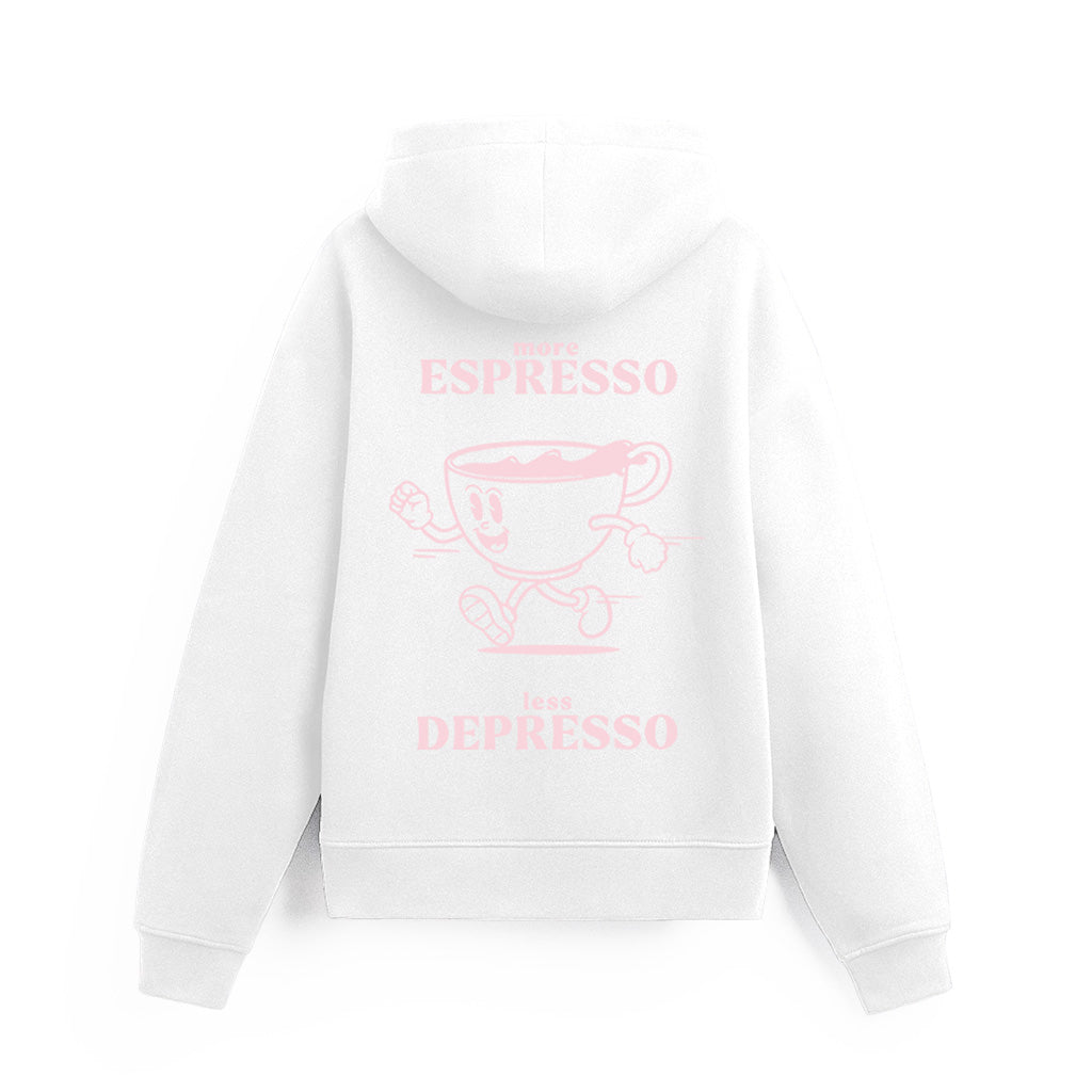 More Espresso Less Depresso Zip Hoodie