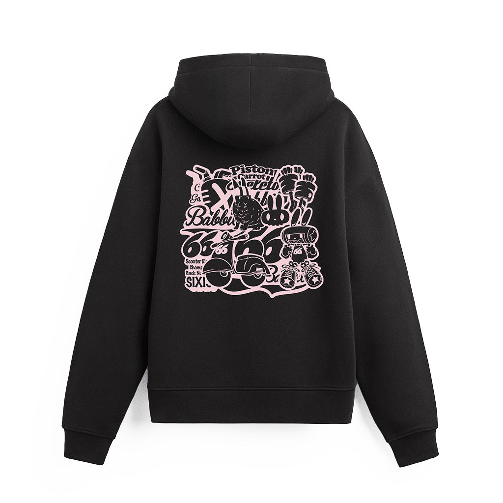 Babbit Grafiti Zip Hoodie