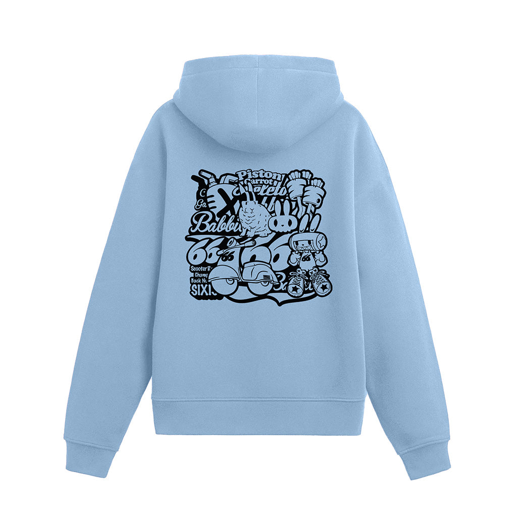 Babbit Grafiti Zip Hoodie
