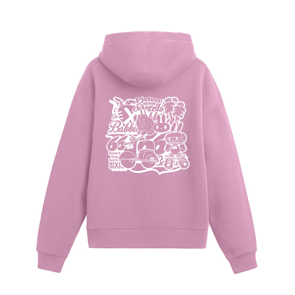 Babbit Grafiti Zip Hoodie