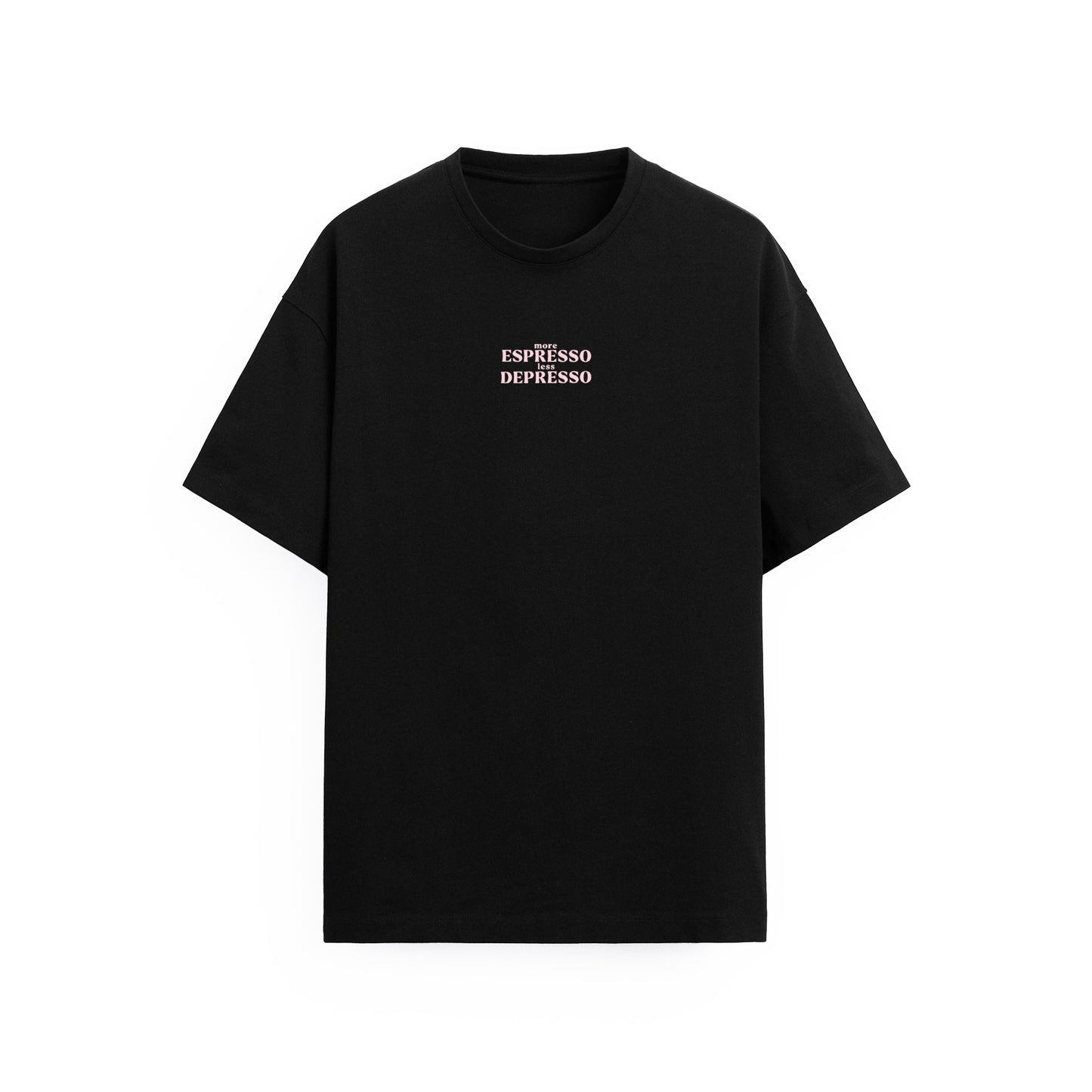 More Espresso Less Depresso Tişört