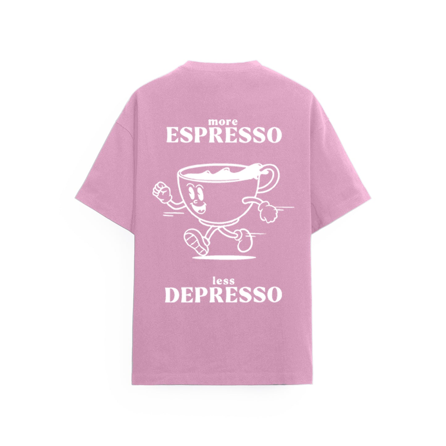 More Espresso Less Depresso Tişört