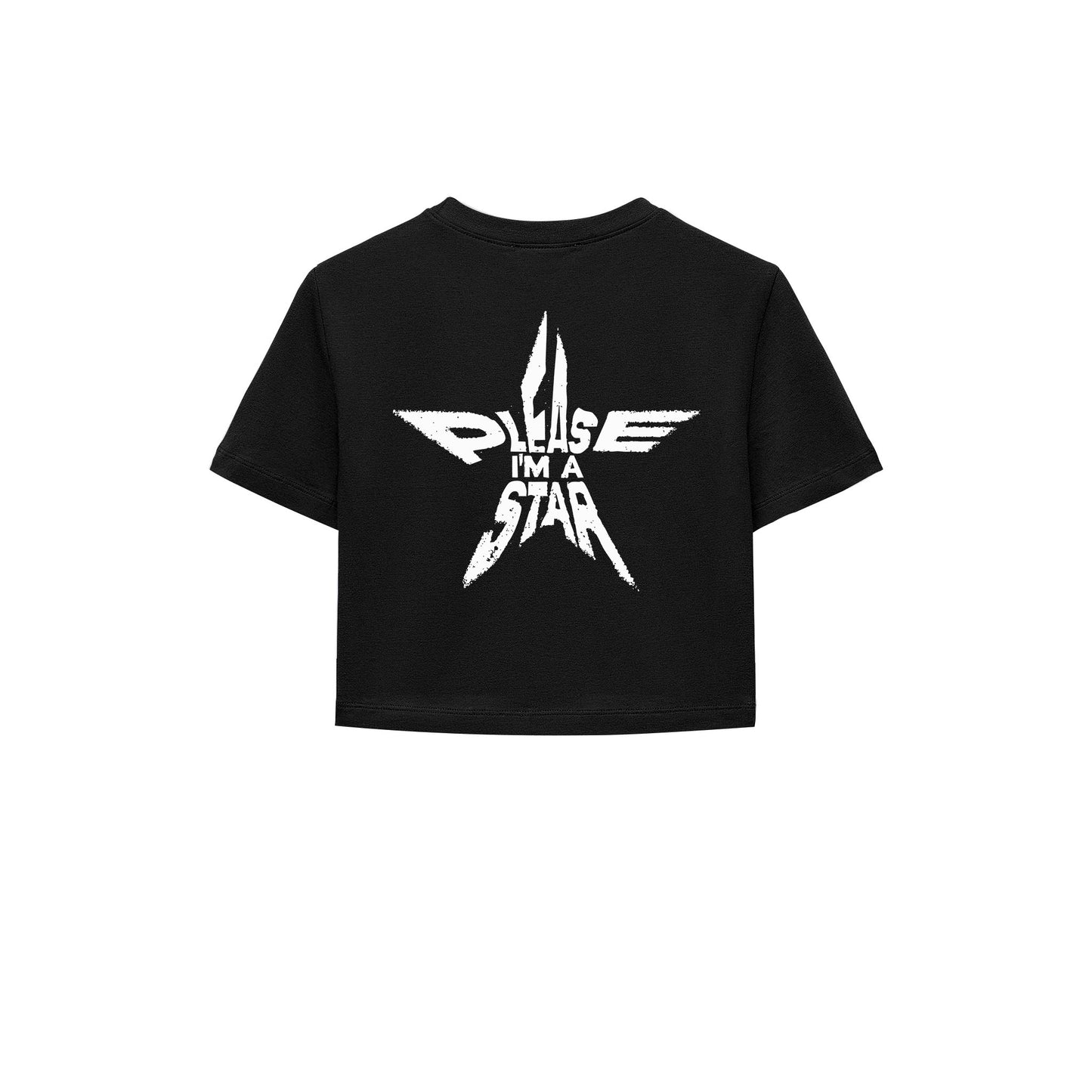 Please I'm Star Crop Tişört