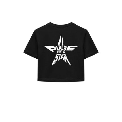 Please I'm Star Crop Tişört