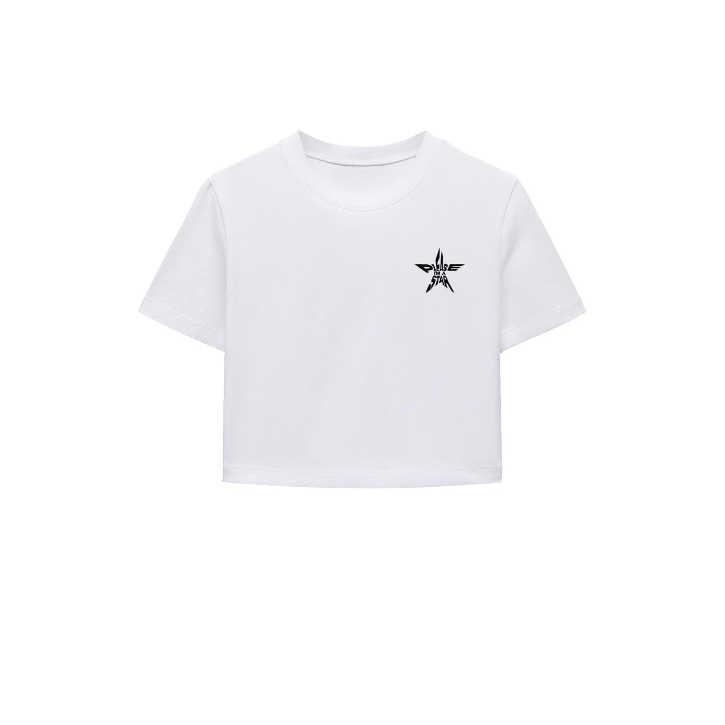 Please I'm Star Crop Tişört
