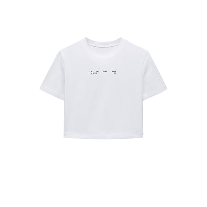 If The Stars Crop Tişört