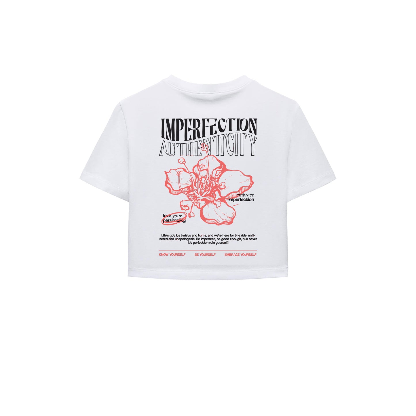 Imperfection Crop Tişört
