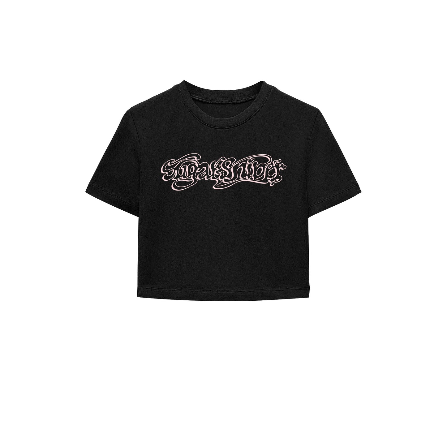 SugarsNight Crop Tişört