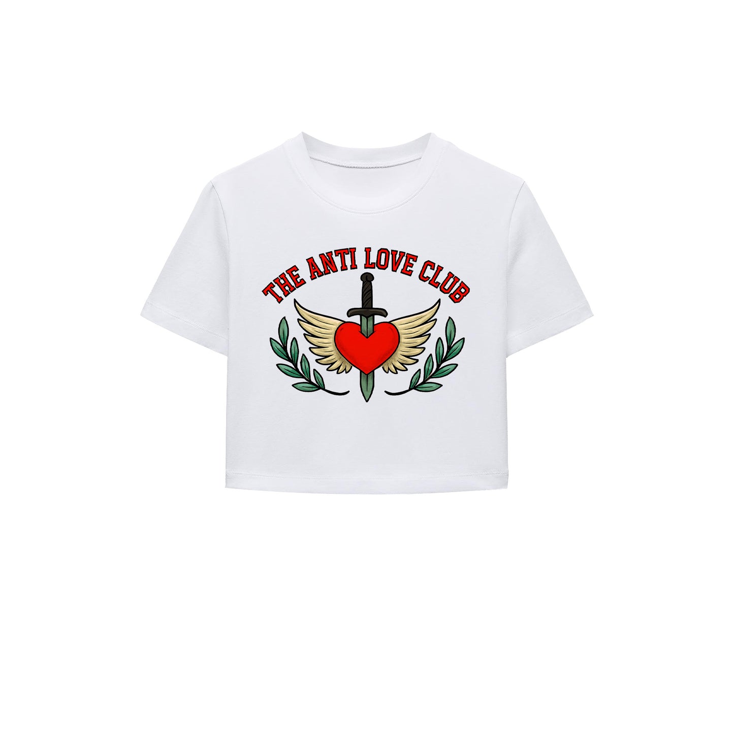The Anti Love Crop Tişört