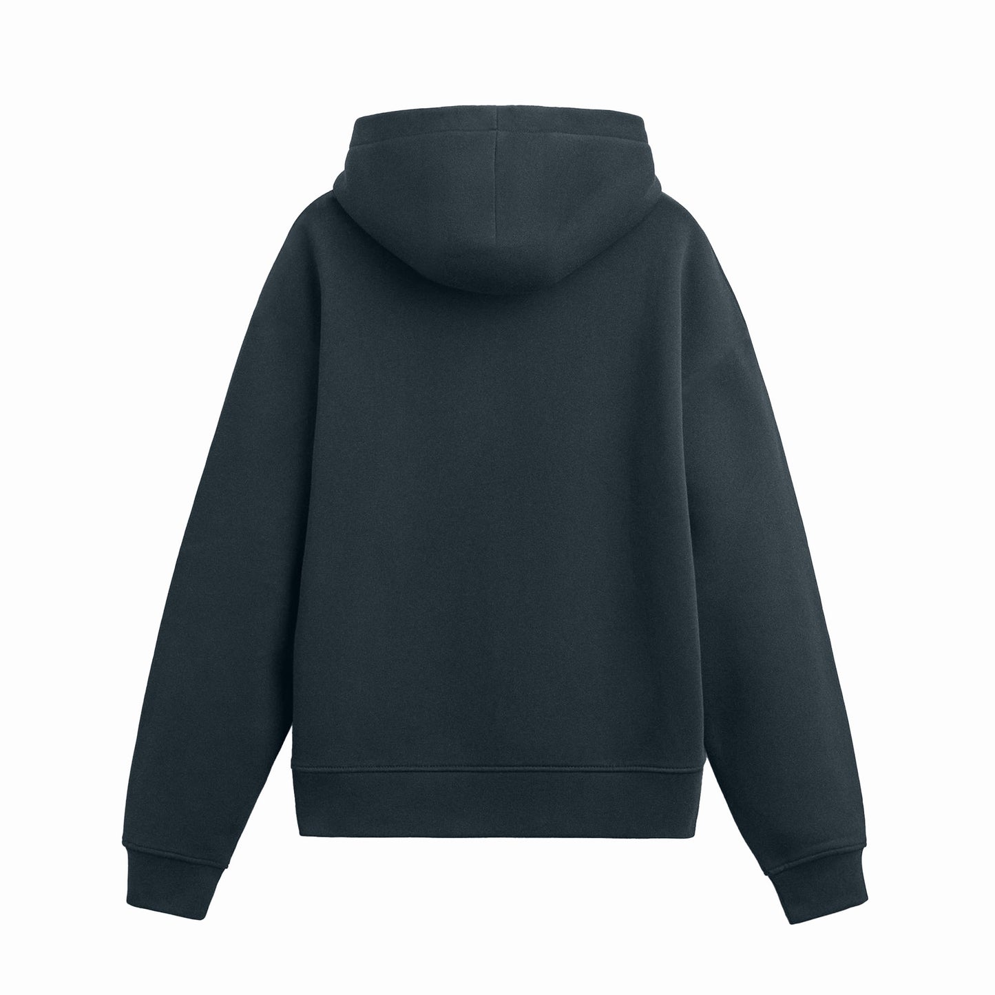 Basic Smoke Zip Hoodie